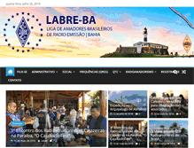 Tablet Screenshot of labre-ba.org.br